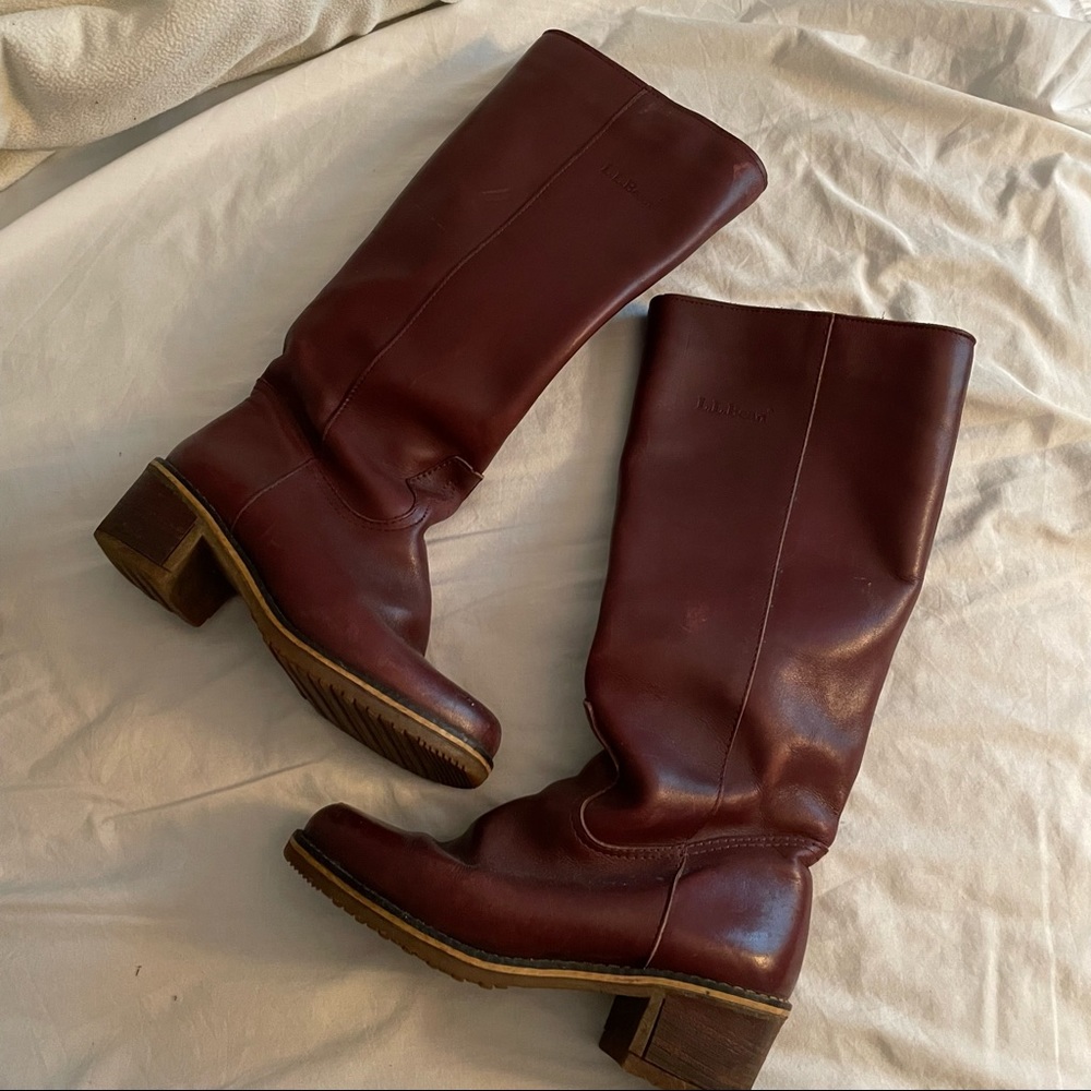 Vintage LL Bean Boots with sherpa lining